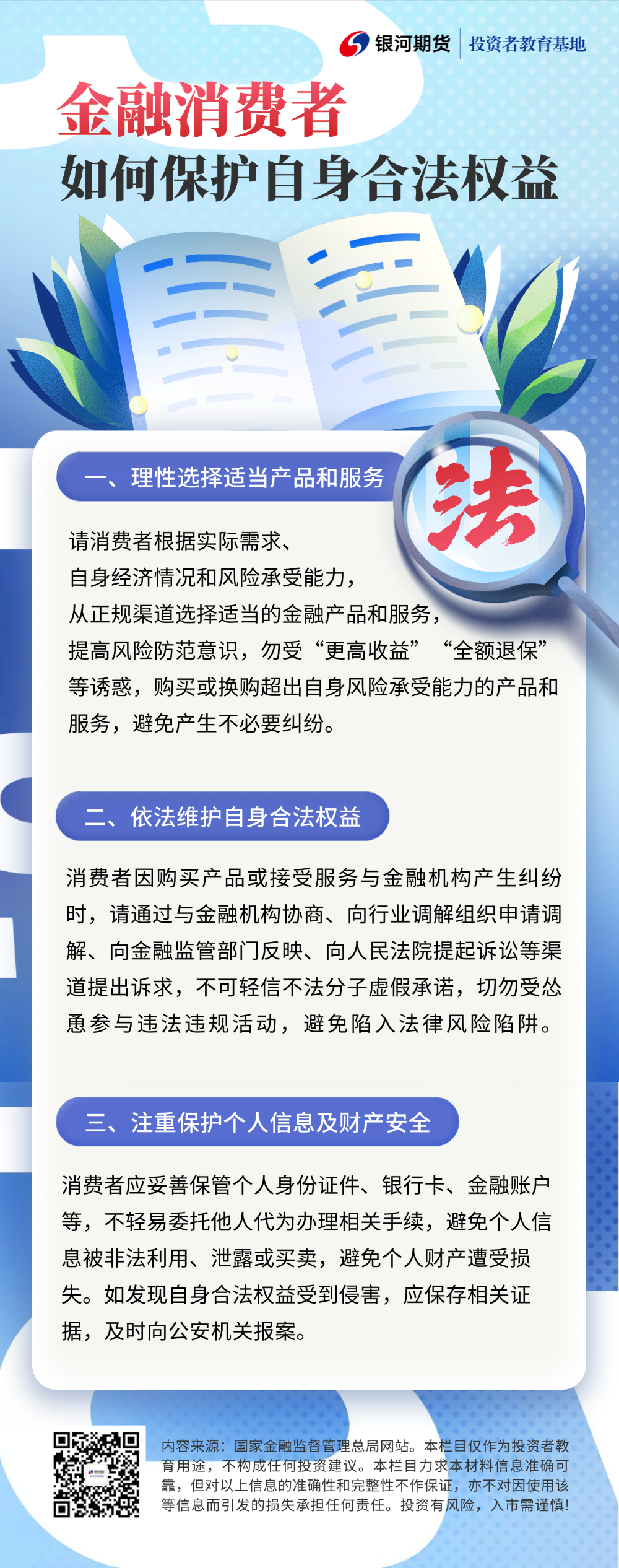 主题作品3.金融消费者如何保护自身合法权益
